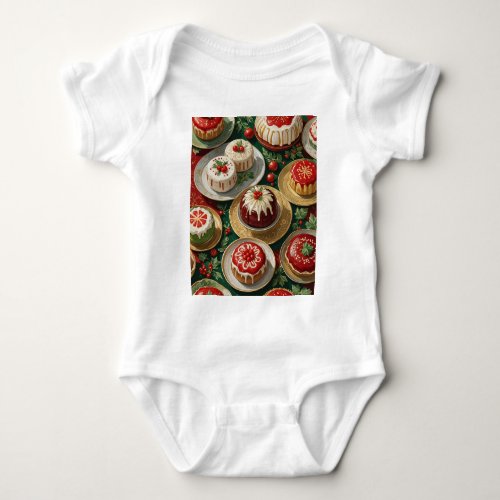 Yuletide Feast Baby Bodysuit