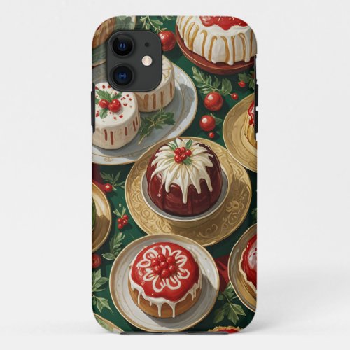 Yuletide Feast iPhone 11 Case