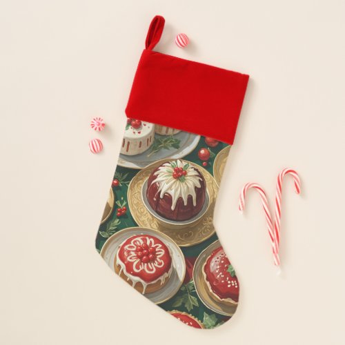 Yuletide Feast Christmas Stocking