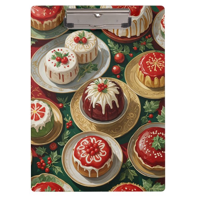 Yuletide Feast Clipboard (Front)
