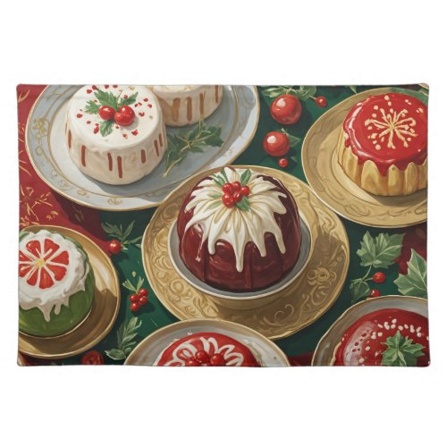 Yuletide Feast Cloth Placemat