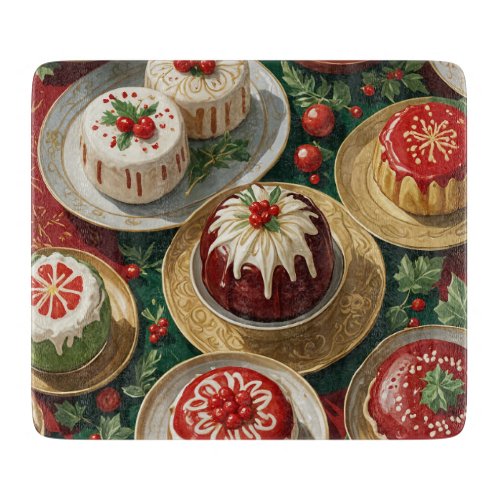 Yuletide Feast Cutting Board