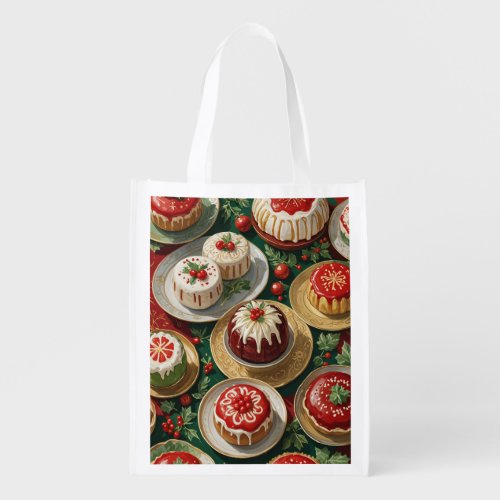 Yuletide Feast Grocery Bag