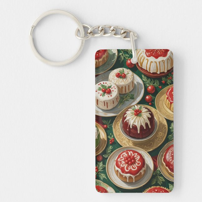 Yuletide Feast Keychain (Front)