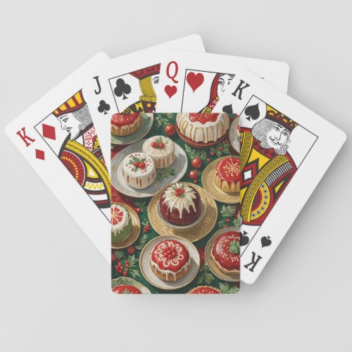 Yuletide Feast Poker Cards