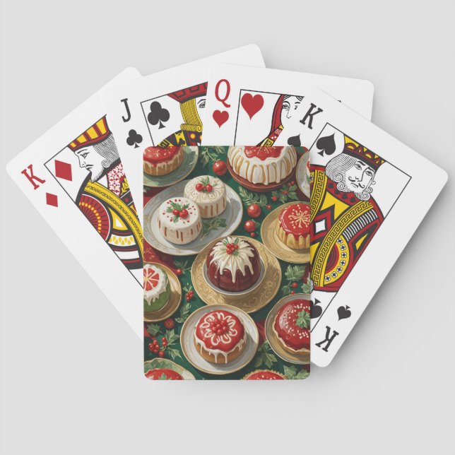 Yuletide Feast Poker Cards (Back)
