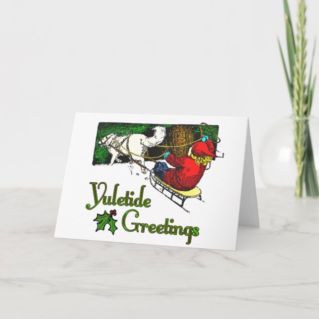 Yuletide Greetings Card (Front)