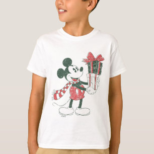 Yuletide Joy Merry Christmas Mickey T-Shirt