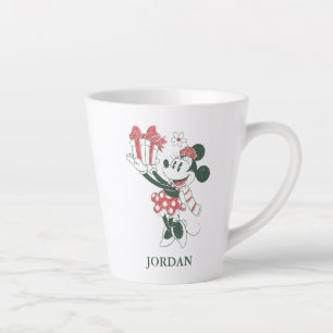 Yuletide Joy   Minnie Noel Latte Mug