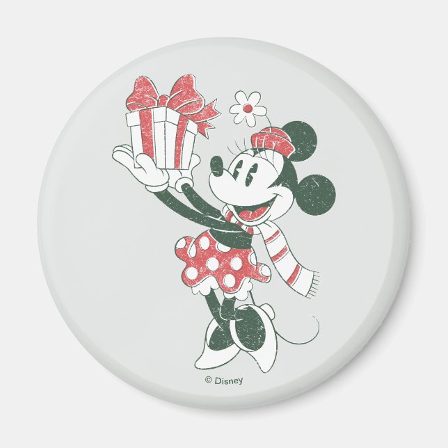 Yuletide Joy | Minnie Noel Magnet (Front)