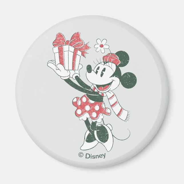 Yuletide Joy | Minnie Noel Magnet (Front)
