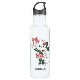 Yuletide Joy   Minnie Noel Stainless Steel Water Bottle