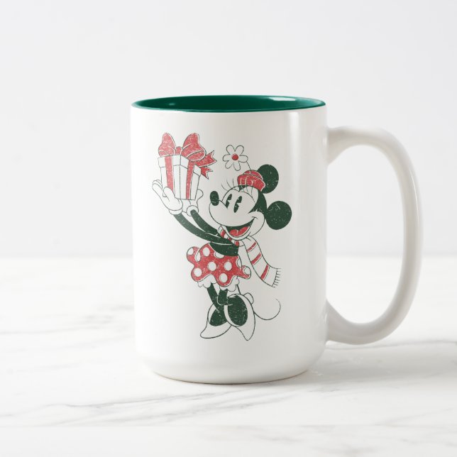 Yuletide Joy | Minnie Noel Two-Tone Coffee Mug (Right)