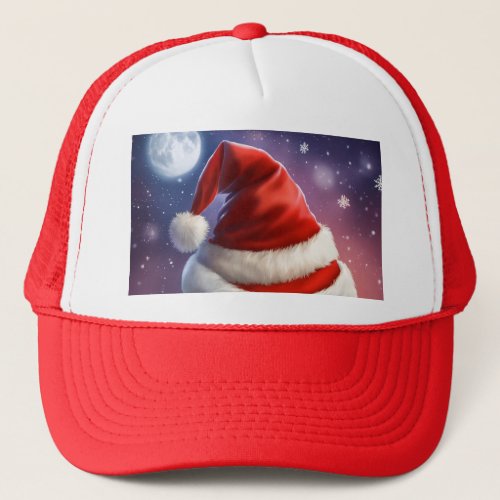 Yuletide Radiance The Warmth of Christmas Trucker Hat