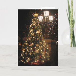 Yuletide Sparkle Holiday Card
