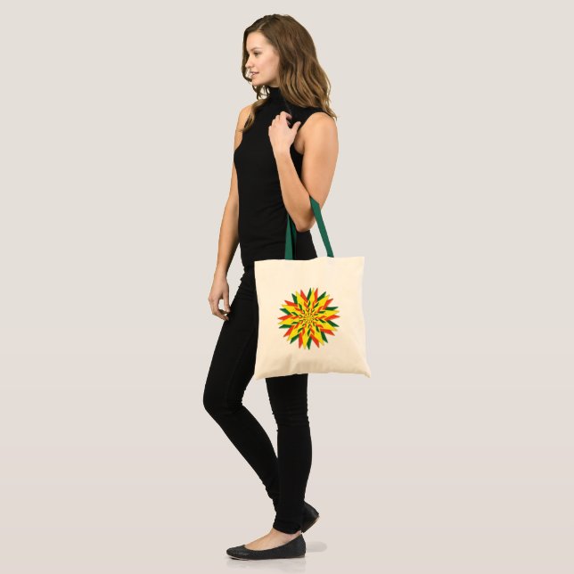 Yuletide Star Tote Bag (Front (Model))