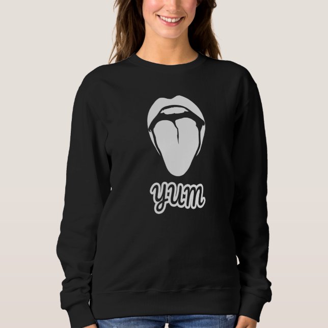 Yum He Used His Tongue Depp Amber Court Case Sweatshirt (Front)