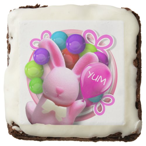 Yum Pink Bunny _  Brownie