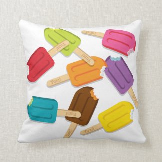 Yum! Popsicle Pillow — SQUARE (Style B)