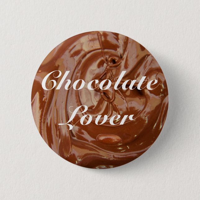 Yum Yum Chocolate Lovers Button (Front)
