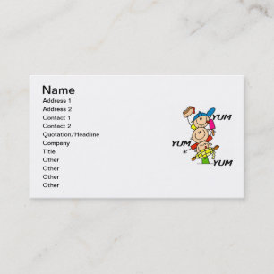 Yum Yum Summer Business Card