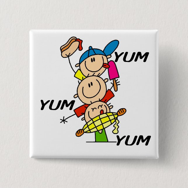 Yum Yum Summer Button (Front)