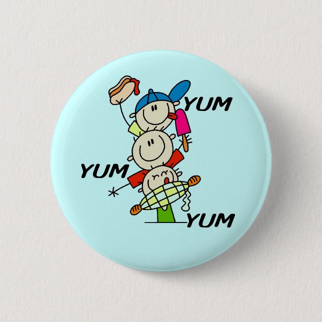 Yum Yum Summer Button (Front)