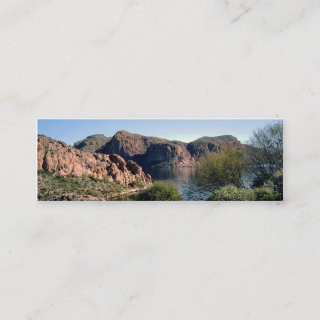 Yuma Arizona Landscape Photography bookmarks Mini Business Card (Front)
