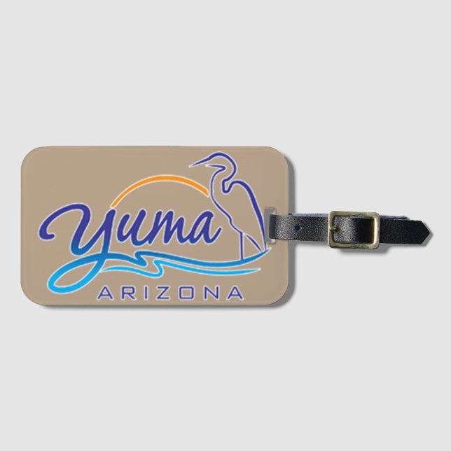 Yuma, Arizona Luggage Tag (Front Horizontal)