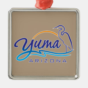 Yuma, Arizona Metal Ornament