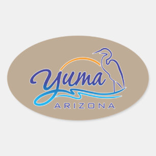 Yuma, Arizona Oval Sticker