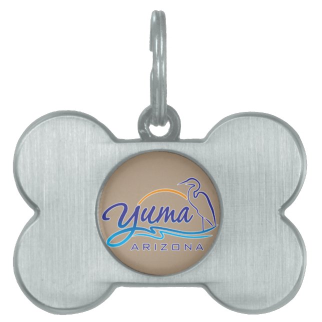Yuma, Arizona Pet Name Tag (Front)