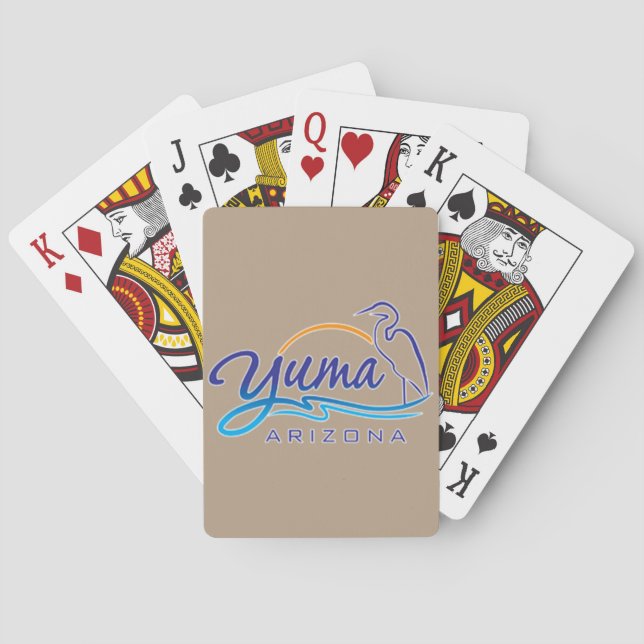 Yuma, Arizona Poker Cards (Back)
