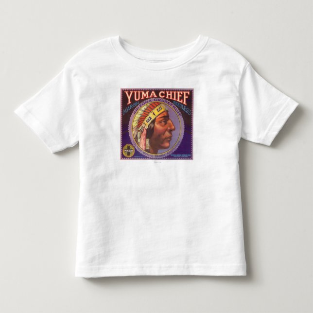 Yuma Chief Orange LabelRedlands, CA Toddler T-shirt (Front)
