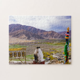 Yumbulakhang Palace - Tibet, Asia Jigsaw Puzzle