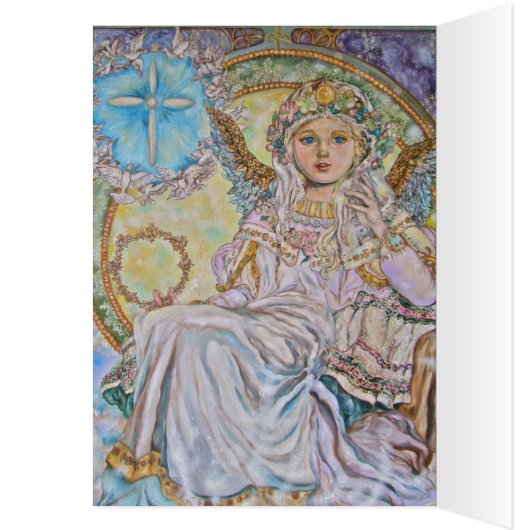 Yumi Sugai. The angel of the key to kingdom of hea (Inside (Left))