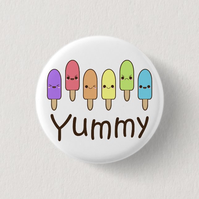 Yumm-o Button (Front)