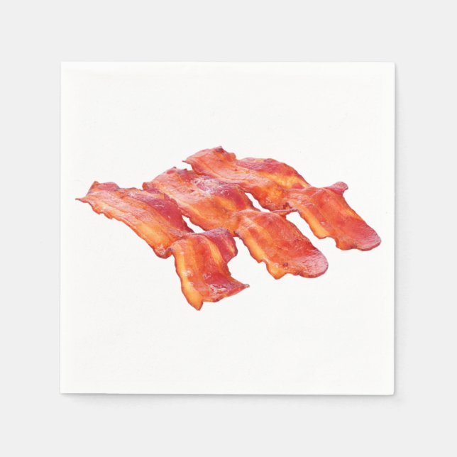 Yummy Bacon Napkins (Front)