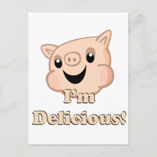 Yummy Bacon Postcard