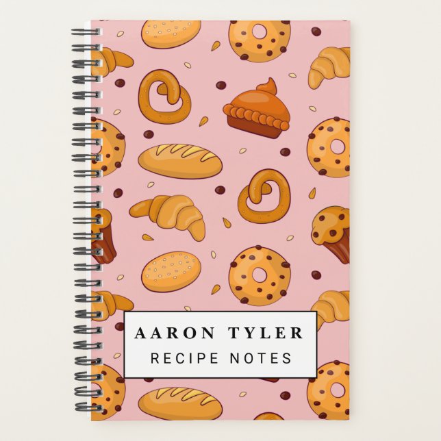 yummy baked goodies planner (Front)