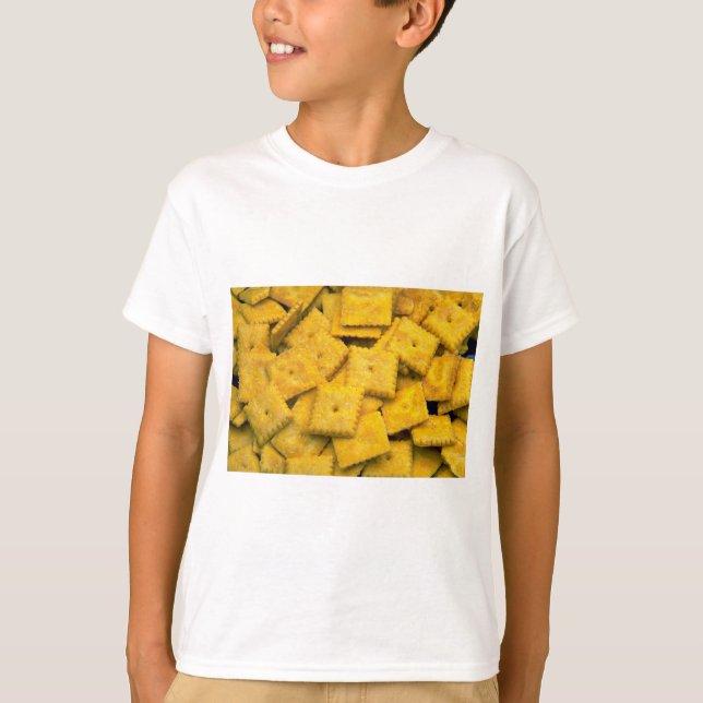 Yummy Cheese crackers T-Shirt (Front)