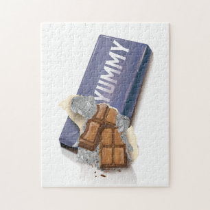 Yummy Chocolate Bar Jigsaw Puzzle