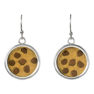 Yummy Chocolate Chip Cookies Earrings