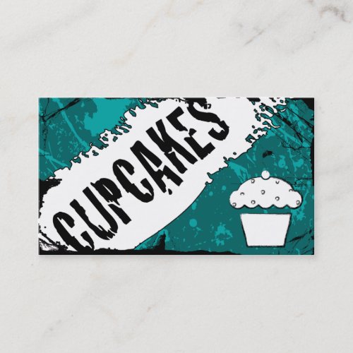 yummy crumbs cupcakes business card template