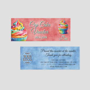Yummy Cup Cake of many colors 4 Raffle Tickets