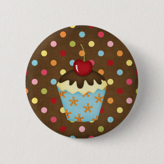yummy cupcake button