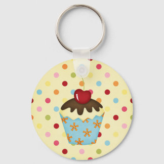 yummy cupcake keychain