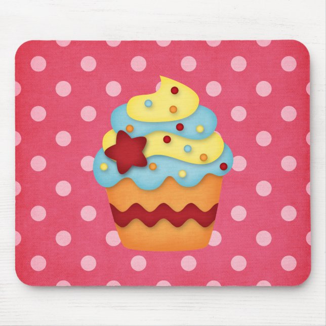 yummy cupcake mouse pad (Front)