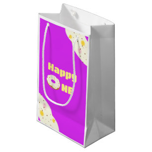 Yummy donut small gift bag