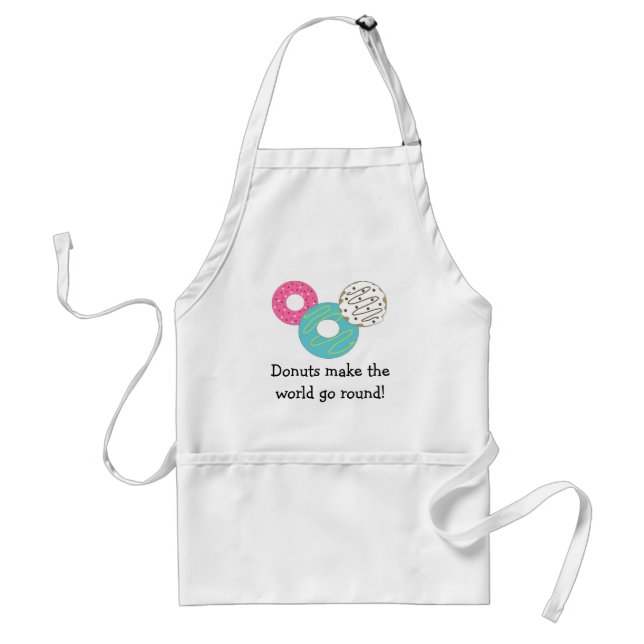 Yummy Donuts Adult Apron (Front)